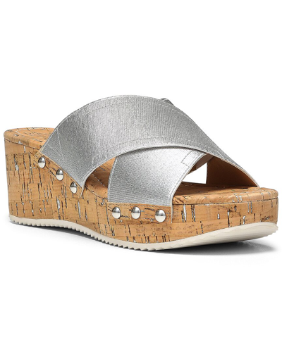 Shop Donald Pliner Summer Sandal In Silver