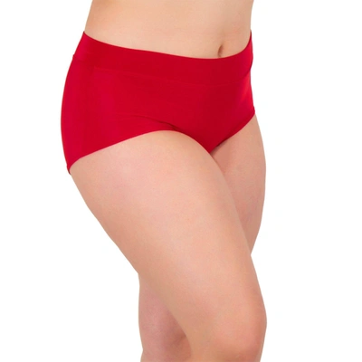 Shop Undersummers By Carrierae Moisture Wicking Underwear Brief In Red