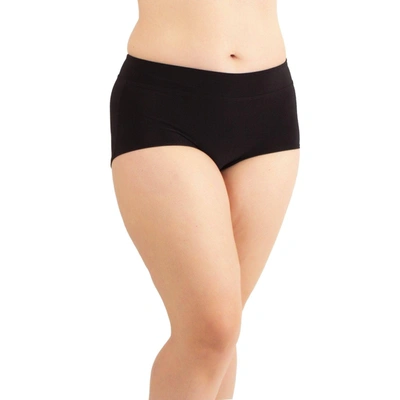 Shop Undersummers By Carrierae Moisture Wicking Underwear Brief In Black