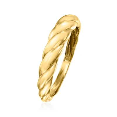 Rs Pure Ross-simons 14kt Yellow Gold Shrimp Ring