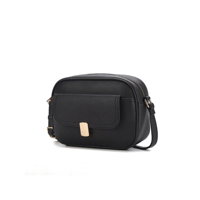 Mkf Collection By Mia K Michaela Vegan Leather Women's Shoulder Bag In Black
