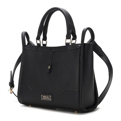 Mkf Collection By Mia K Melody Vegan Leather Tote Handbag For Women's In Black