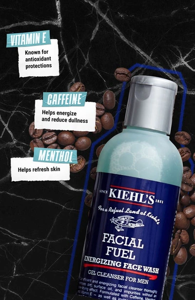 Kiehl's Since 1851 1851 Facial Fuel Energizing Face Wash 33.8 oz/ 1 L
