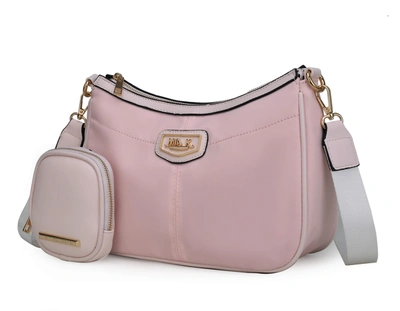 Shop Mkf Collection By Mia K Freya 2-pieces Crossbody Handbag In Purple