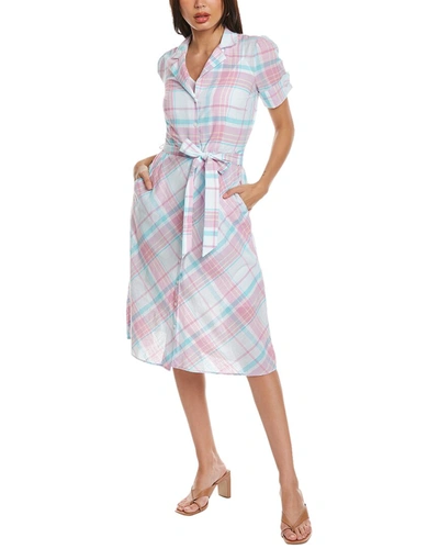 Shop Brooks Brothers Shirtdress In Pink