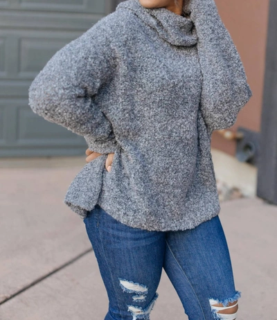 Jodifl Popcorn And A Movie Sweater In Gray In Grey