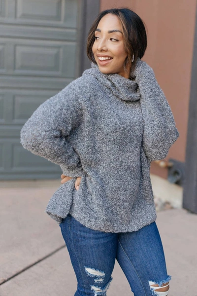 Jodifl Popcorn And A Movie Sweater In Gray In Grey