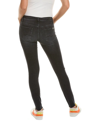 7 For All Mankind Savage Super Skinny Jean In Grey