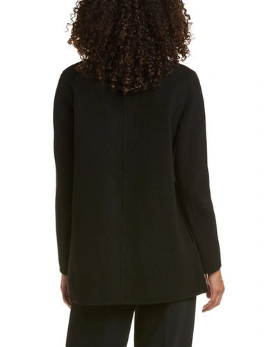 Shop Theory Sileena Wool & Cashmere-blend Coat In Black
