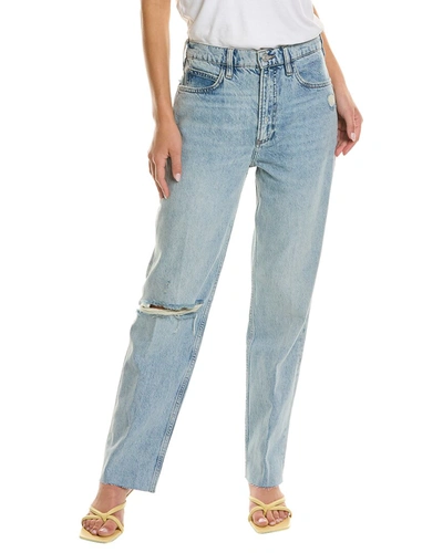 Shop Frame Le High 'n' Tight Bilson Straight Jean In Blue