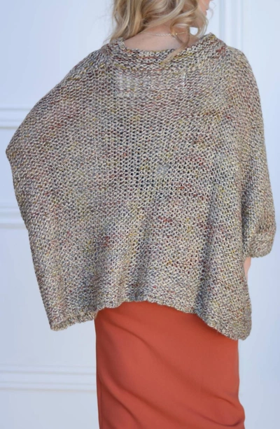 Shop Pink Martini The West End Girl Sweater In Brown In Grey