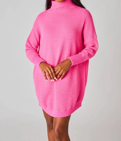 Shop Buddylove Mara Tunic Sweater In Sunkissed Rose In Pink