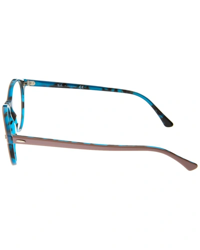 Shop Ray Ban Unisex Rb7118 48mm Optical Frames In Blue
