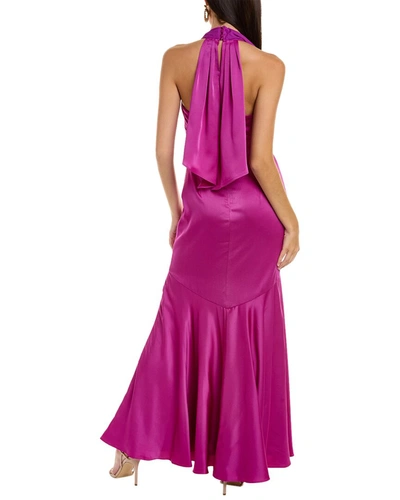 Shop Theia Celeste Gown In Pink