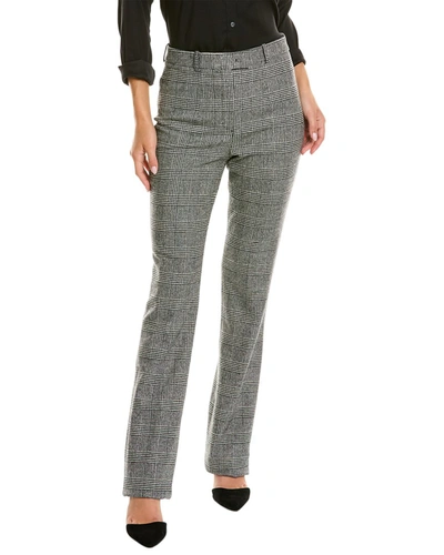 Shop Michael Kors Yasmeen Wool-blend Pant In Grey
