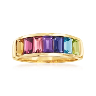 Shop Ross-simons Multi-stone Ring In 14kt Yellow Gold