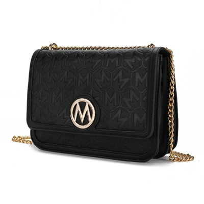 Mkf Collection By Mia K Amiyah Vegan Leather Women's Shoulder Bag In Black