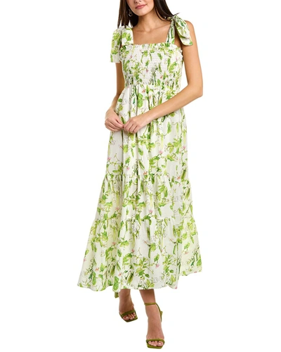 Rue La La — Kathleen Maeve Emma Linen-Blend Maxi Dress in 2023