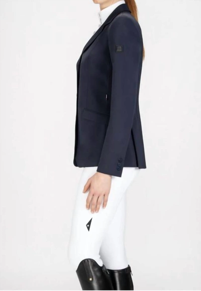 Equiline Hayley - Hunter Women's Show Coat In X-cool Evo In Blue In Blue