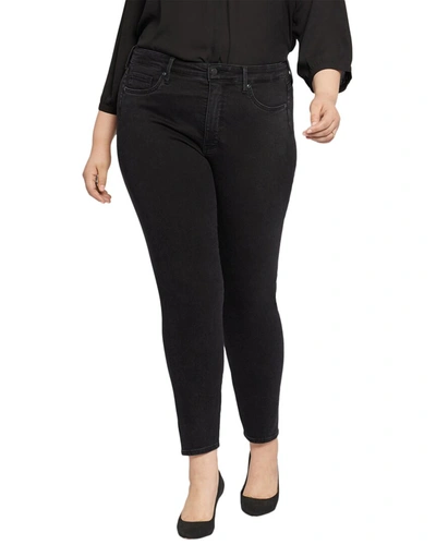 Shop Nydj Ami High-rise Skinny Jean In Black