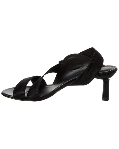 Ferragamo Vale 55 Vara Bow Slingback Sandals In Black
