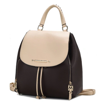 Mkf Collection By Mia K Kimberly Backpack In Beige