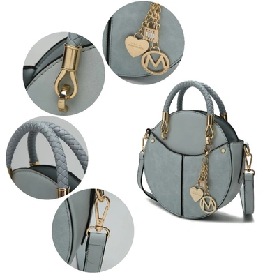 Mkf Collection By Mia K Nobella Crossbody Handbag For Women's In Grey