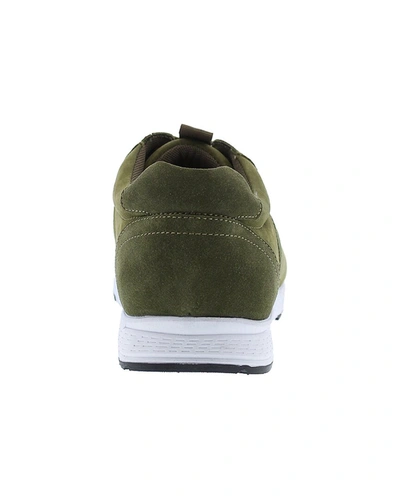 Shop English Laundry Lotus Suede Sneaker In Green