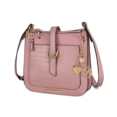 Mkf Collection By Mia K Kiltienne Crossbody Handbag In Pink