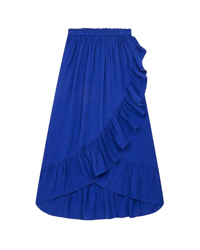 Shop Bonton Skirt In Blue