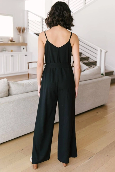 Shop Andree By Unit Dressed For The Night Jumpsuit In Black