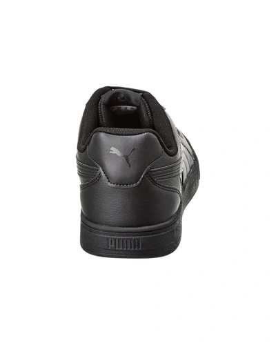Shop Puma Caven Leather Sneaker In Grey