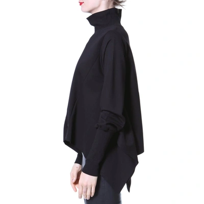 Shop Madonna & Co Dolman Sleeve Knit Top In Black