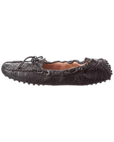 Shop Tod's Tods Alber Elbaz Suede Loafer In Black