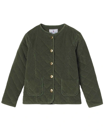 Shop Classic Prep Gracie Quilted Jacket In Green