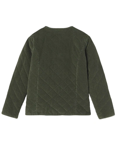 Shop Classic Prep Gracie Quilted Jacket In Green