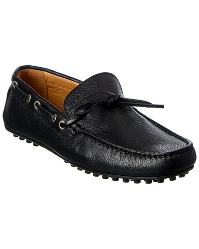 Shop M By Bruno Magli Tino Leather Loafer In Black