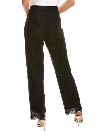 Shop Donna Karan Circular Lace Pant In Black