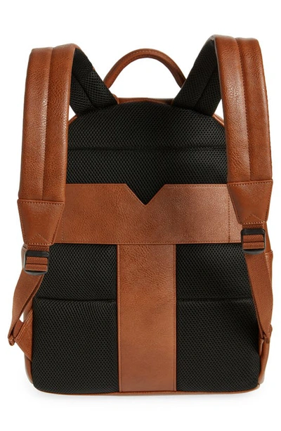 Shop Ted Baker Esentle Stripe Backpack In Tan