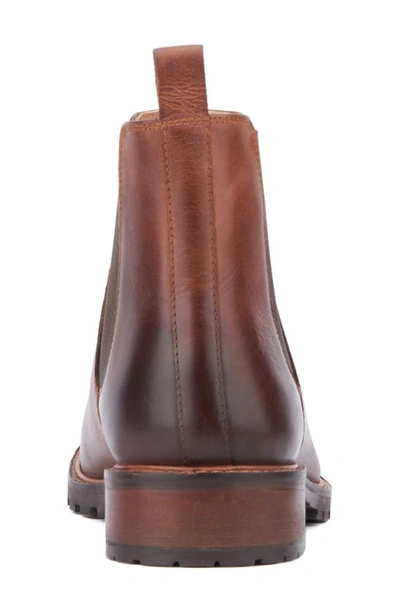Shop Reserve Footwear Theo Leather Chelsea Boot In Brown