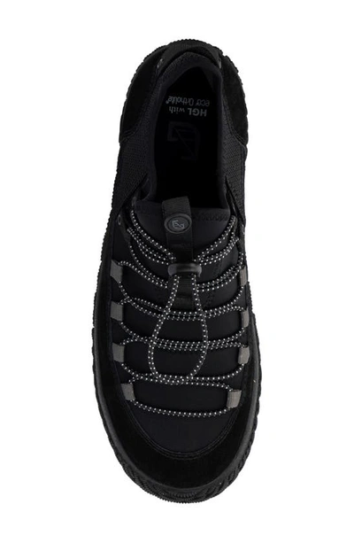 Hybrid Green Label Men's Momentum Low Top Sneakers In Black