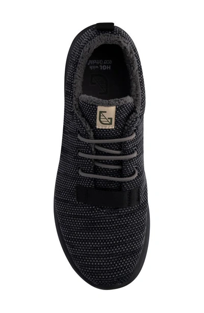 Hybrid Green Label Cloud Sneaker In Black