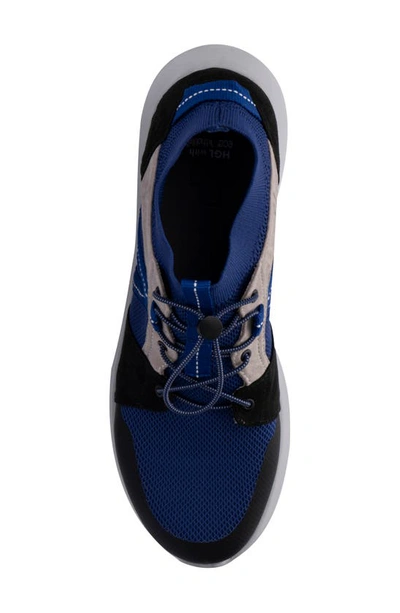 Hybrid Green Label Men's Lynx Low Top Sneakers In Blue