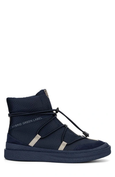 Hybrid Green Label Men's Shift High Top Sneakers Men's Shoes In Navy