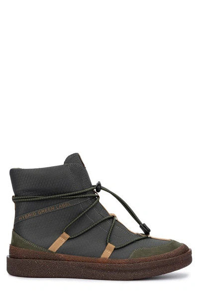 Hybrid Green Label Men's Shift High Top Sneakers Men's Shoes In Olive
