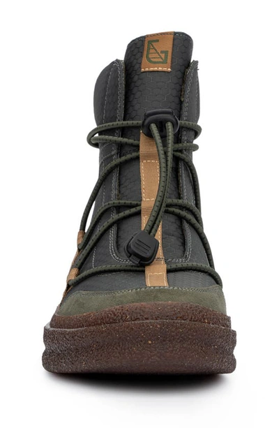 Hybrid Green Label Men's Shift High Top Sneakers Men's Shoes In Olive