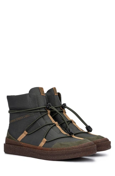 Hybrid Green Label Men's Shift High Top Sneakers Men's Shoes In Olive