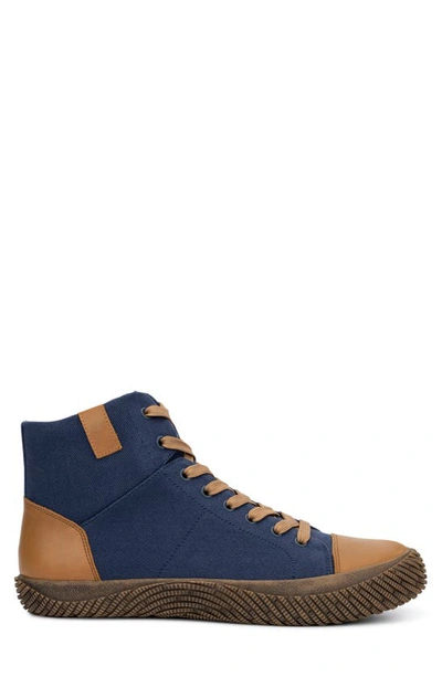 Hybrid Green Label Men's The Wolsey 2.0 High Top Sneakers Men's Shoes In Navy