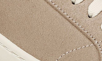 Dr. Scholl's Women's Time Off Go Closed Round Toe Lace Up Platform Sneakers In Taupe