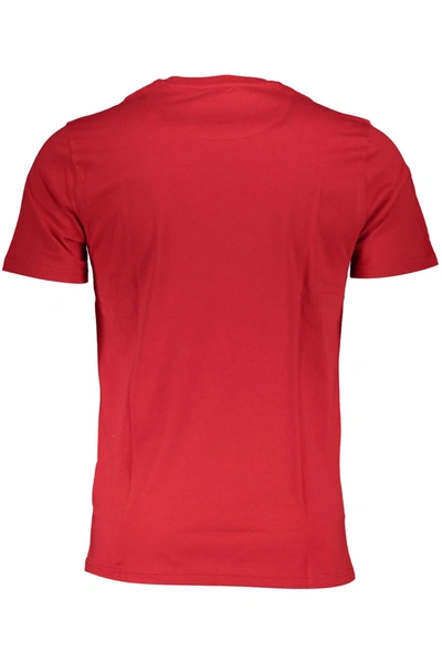 Shop Harmont & Blaine Red Cotton Men's T-shirt